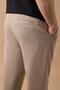 Men's Regular Fit Mid Waist Straight Leg Beige Trousers - 7