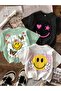 Girl\Boy 3 Pack Good Vibes Emojis Printed T-Shirt