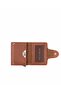 Tan Mechanical Leather Card Holder Wallet 5003 5 - 2
