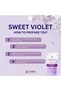 Sweet Violet Tea 100gram(50Cups Easy) Supports Digestive Health Promotes Skin Health - 4