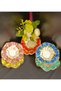 Barbi Porcelain Painting Hand Decor Coffee Cup and Turkish Delight Bowl - 4