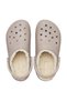 Saboti classic lined clog - mushroom/bone - 4