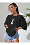 Unisex Heart Printed Tshirt