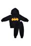 Boy's Black Batman Embroidered Welsoft 2-Piece Set - 5