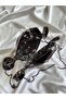 Sugar Evening Dress Model Wedding Engagement Bag Black - 4