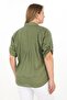 100% Cotton Summer Organic Plus Size Women's Shirt - 3