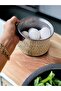 Egg Boiling Pot Boiler for Small Families Mini Size Diameter 12cm Height 8cm Aluminum Boiler - 3
