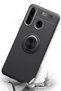 Huawei Y6P Case Range Silicone with Ring - Black Zngzr - 5