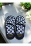 Unisex Ghost Patterned Open Front Soft Sole House Slippers - 2
