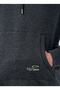 Hooded Collar Anthracite Melange Men's Sweatshirt 4222316-sweat Hoody Cotton Begın M - 5