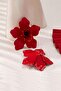 Metal Big Flower Earrings - 4