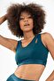 Slimfit Women's Tank Top Turquoise Bra
