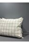 Square Cream Pattern Pillow Case 2 Pcs 50X70 - 5