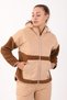 Comfort Women's Hooded Tan Tracktop - 4