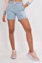 Regular Women's Foggy Blue Shorts - 3