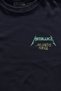 Unisex Navy Blue T-Shirt Metallica and Justice for All Rock Metal Music Minimal Front Printed T-Shirt - 2