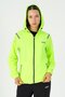 Regular Women's Hooded Neon Green Tracktop - 3