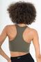 Slimfit Women's Tank Top Khaki- Bra - 2