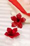 Metal Big Flower Earrings - 5