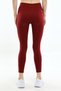 Seamless Women's Dark Red Tights - 2