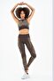 Slimfit Women's Crew Neck Brown Bra - 4