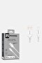 كابل شحن MX-104 لأجهزة iPhone/iPod/iPad، أبيض - 2
