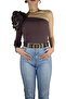 100% Genuine Leather, Gold Buckle Tosado Women's Jeans, Sports Belt 4 Cm=an-byn-44 - 3