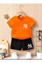 NY PRINTED KIDS SUMMER SUIT