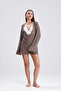 Women's Knitwear Knitted Jumpsuit Openwork Pattern Detailed Beach Dress - 6