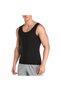 Men's Black Thermal Sauna Leggings and Singlet Suit Fitness Sports Leggings and Singlet - 2