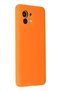 Xiaomi Mi 11 Compatible Case Nano Inside Velvet Silicone - Orange Zngzr - 2