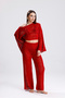 Women's Knitwear Knitted Combined Beach Dress - 7