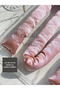 Heatless Hair Styling Set Powder Pink Satin Hair Sauce Hair Curler Set Hair Styling - 6