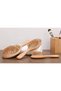 Wet Hair Brush Bamboo Detangling Brush Natural Wooden Paddle Organic Brush for Women Men Kids - 8