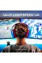 سماعة ألعاب لاسلكية Logitech G435 Lightspeed بتقنية البلوتوث - خفيفة الوزن للغاية، مزودة بميكروفونات مدمجة، مقاس 18 بوصة - 4