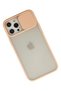 Case for iPhone 12 Pro Max Case Palm Frosted Camera Sliding Silicone - Pink Zngzr - 2