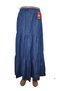 New Season Thin Denim Layered Skirt