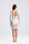 Women's Knitted Openwork Beach Dress - 2