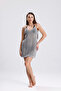 Slipping Strick Slipping Slipping Hole Pattern Summer Dress Beach Dress - 7