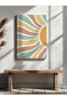 Sun Home Office Kitchen Salon Wall Decoration Canvas Painting - 2