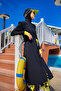 Lycra Summer Modern Full Covered Hijab Swimsuit M2501-1 - 2