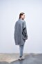Oversize Striped Shirt Black - 6