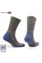 Alfie Comfort Fit Cushioned Merino Wool & Bamboo Casual and Hiking Socks Brown - 2