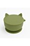 Baby Feeding Set - Vacuum Silicone Lid Food Bowl - Feeding Spoon and Fork Gift