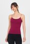 Claret Red Thin Strap Basic Undershirt 848 - 2