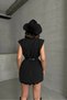 XXL Boutique Women's Belt Pocket Detailed Blazer Jacket X-Nbg076 - 5