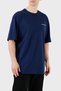 Logo Printed Oversize Fit Cotton Crew Neck t Shirt Men's t Shirt Lb25Ssunlmuot - 5