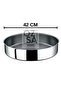 Stainless Steel Double Baking Tray Set Baklava Pastry Tray Round Baking Tray Set - 4