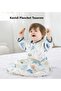 Baby, Child Summer Sleeping Bag, 100% Organic Cotton, Double Sided Zipper, 0.5 Tog - 4