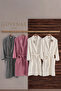 Bonny Shalyaka Embroidered Cotton Bathrobe |   Embroidered Bathrobe |   The Dowry List |   Bathrobe | - 2